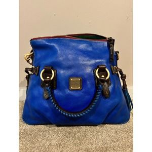 Dooney & Bourke Blue Florentine Satchel